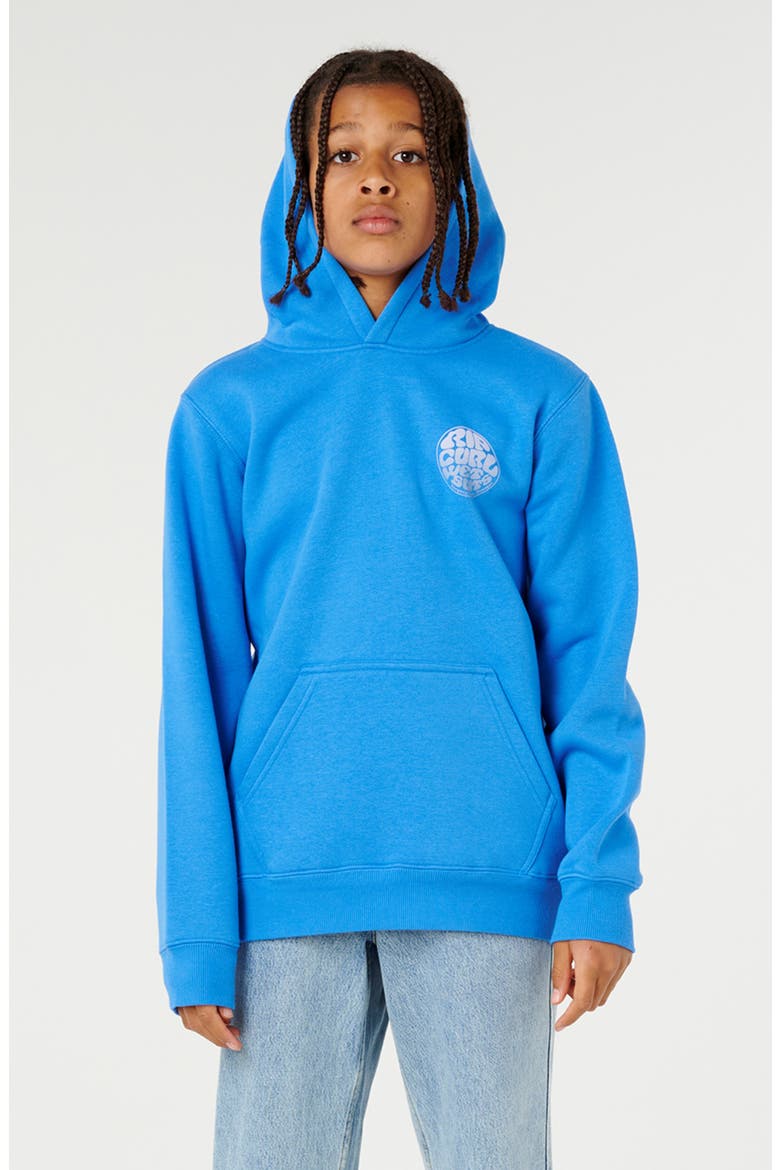 Kids' Wetsuit Icon Fleece Hoodie, Main, color, ROYAL BLUE