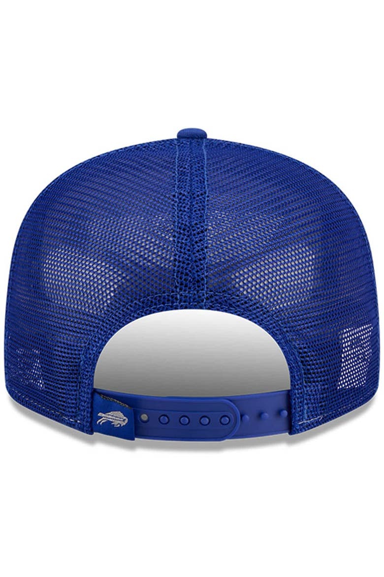Men's New Era  White/Royal Buffalo Bills 2025 Rivalries Collection Team Split Panel 9FIFTY Snapback Hat, Alternate, color, White