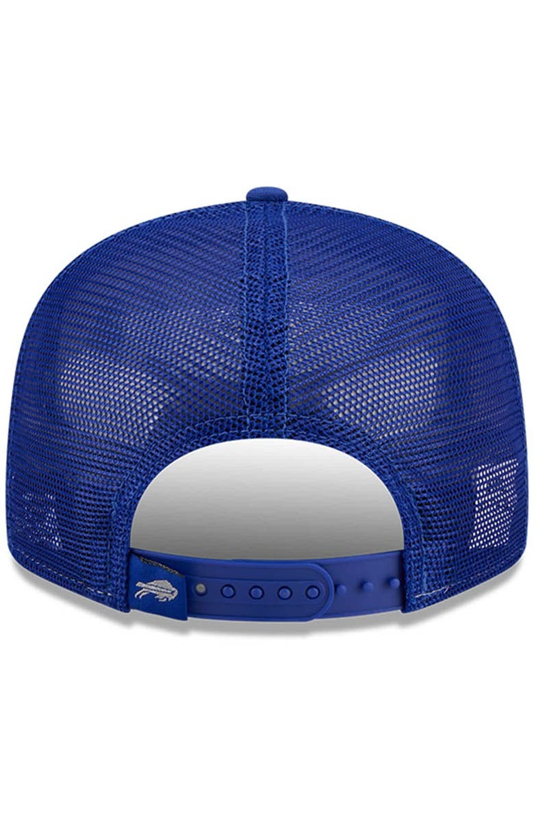 New Era Men's New Era White/Royal Buffalo Bills 2025 Rivalries Collection Team Split Panel 9FIFTY Snapback Hat, Alternate, color, White