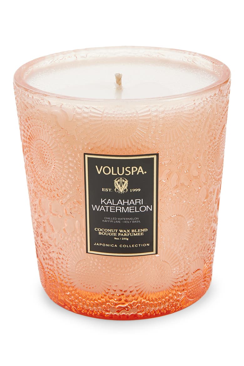 Kalahari Watermelon Boxed Classic Candle, Alternate, color, LIGHT PINK