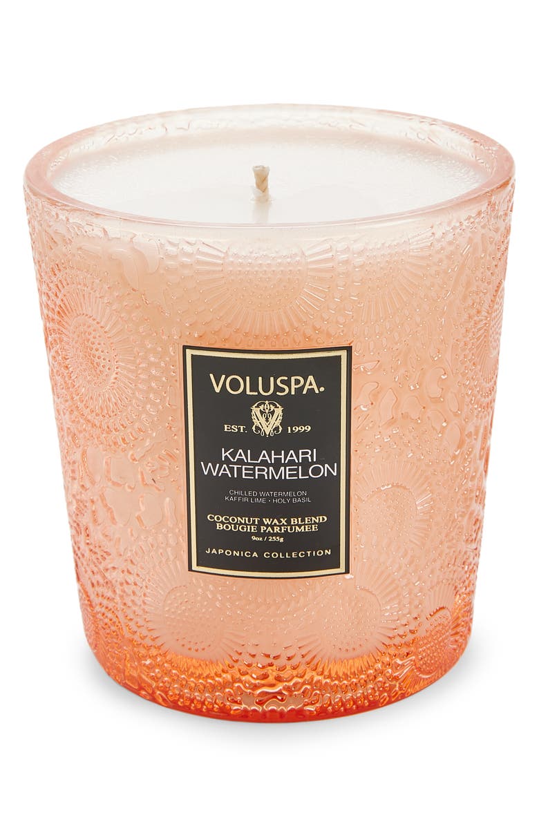 Voluspa Kalahari Watermelon Boxed Classic Candle, Alternate, color, Light Pink