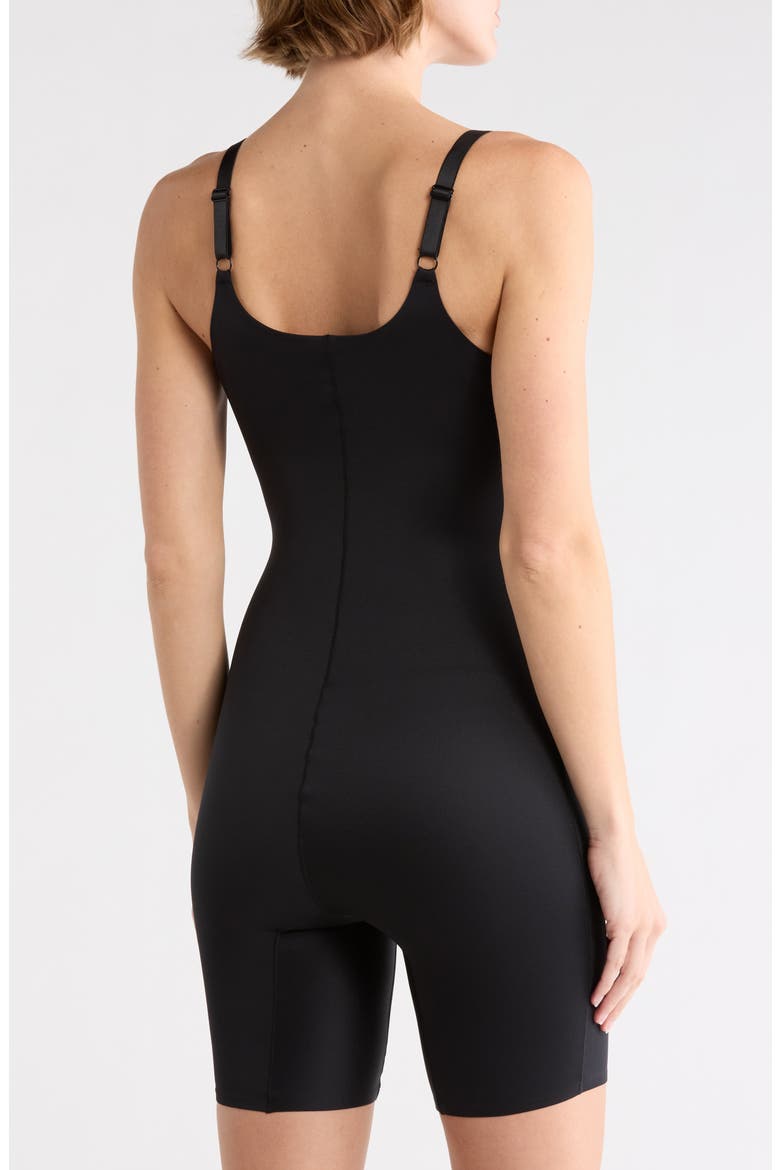 Skinnygirl Smoother Open Bust Body Briefer, Alternate, color, BLACK