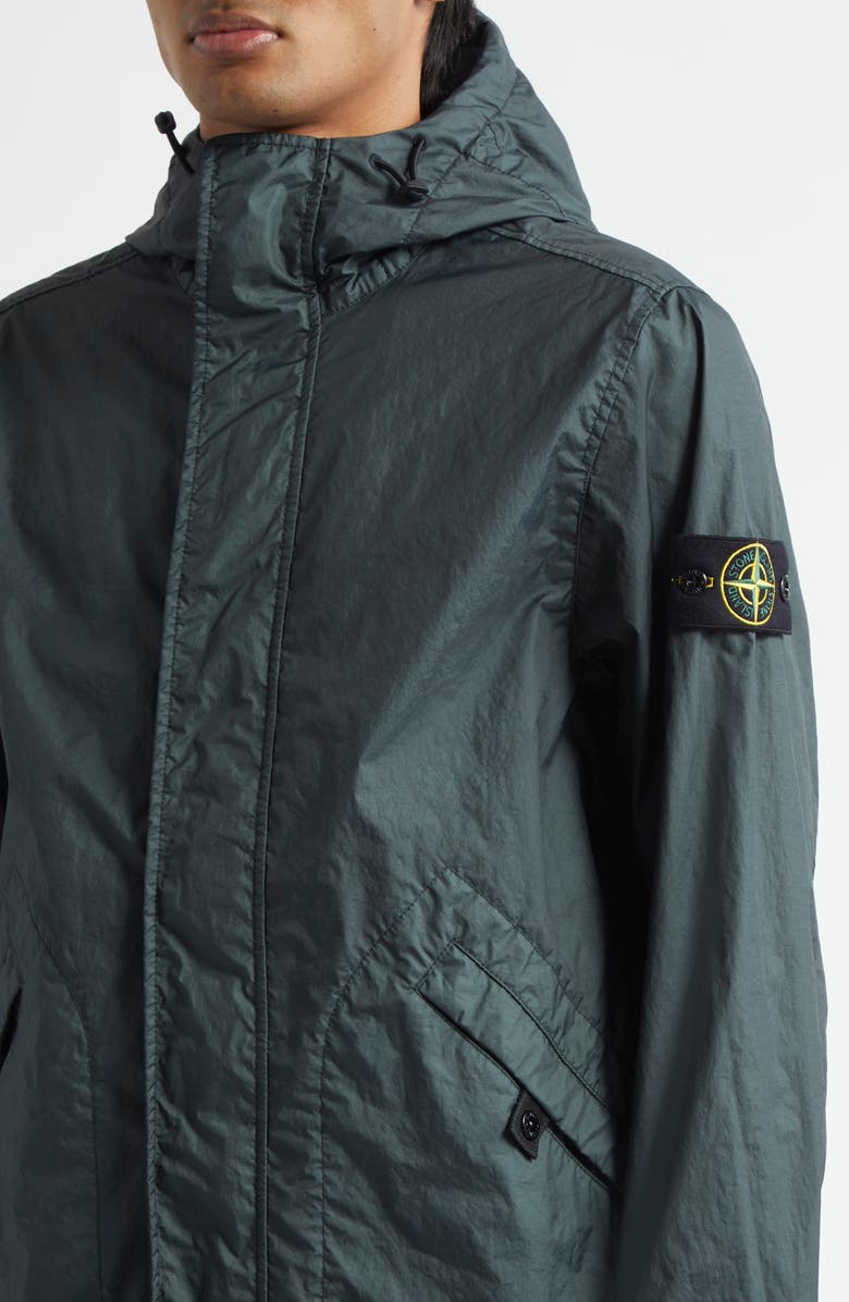 Stone Island Garment Dyed Membrana Parka, Alternate, color, 