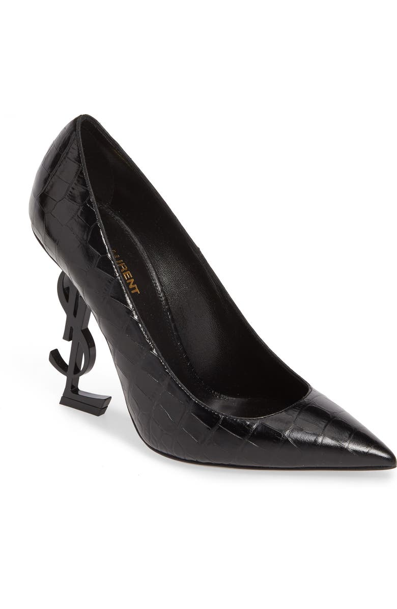 Saint Laurent Opyum YSL Pointy Toe Pump, Main, color,