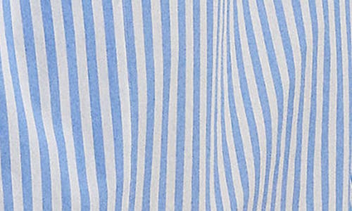 Polo Ralph Lauren Heritage Stripe Cotton Blend Robe In Wide Stripes