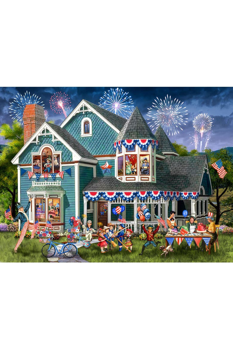 Old time Celebration 500 piece Jigsaw Puzzle for Adults, Alternate, color, Multicolor