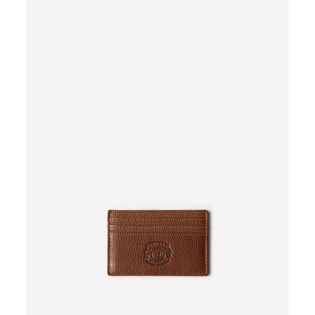 Ghurka Slim Card Case No. 204 In Brown