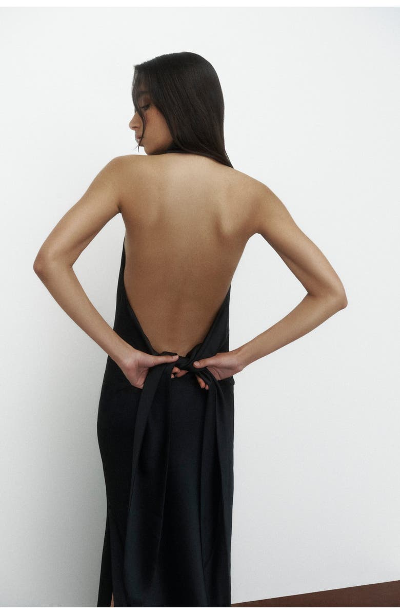 ONE OF OTHERS Siren Dress, Alternate, color, Black