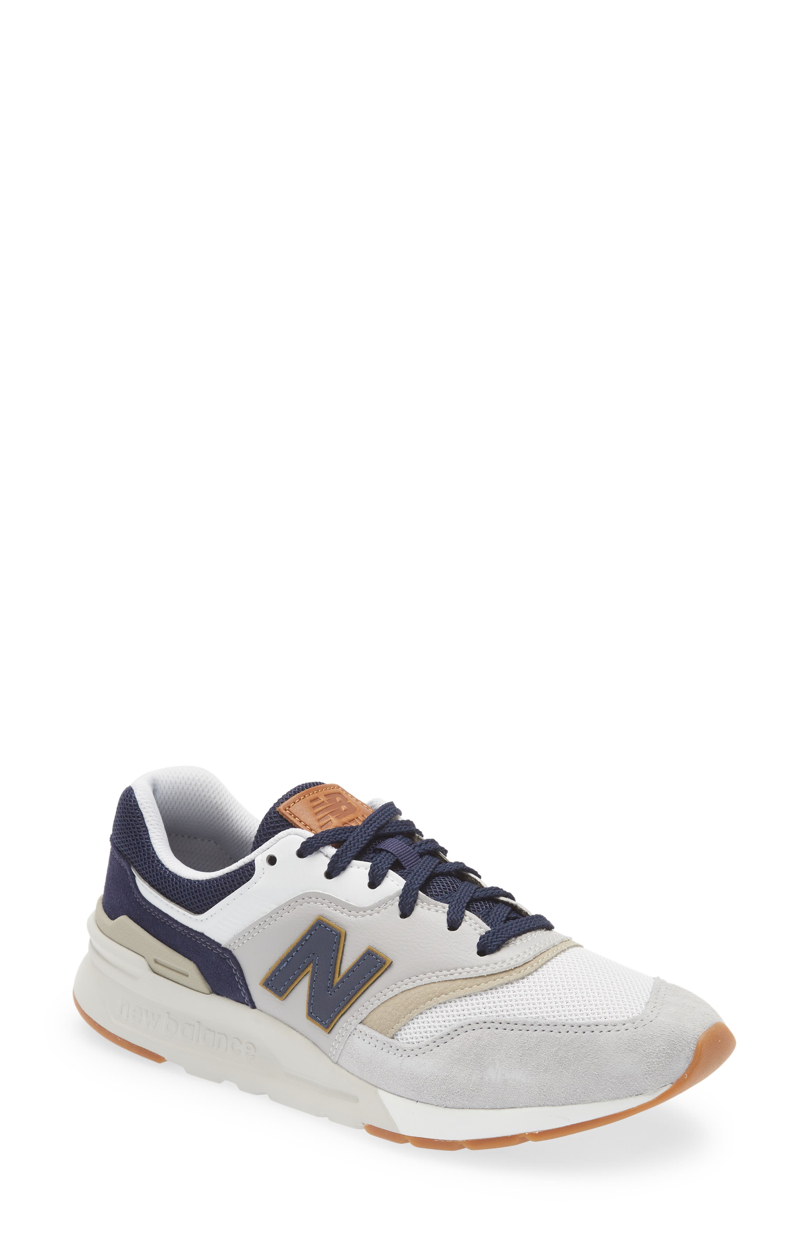 997 H Sneaker, Main, color, GREY/ NAVY