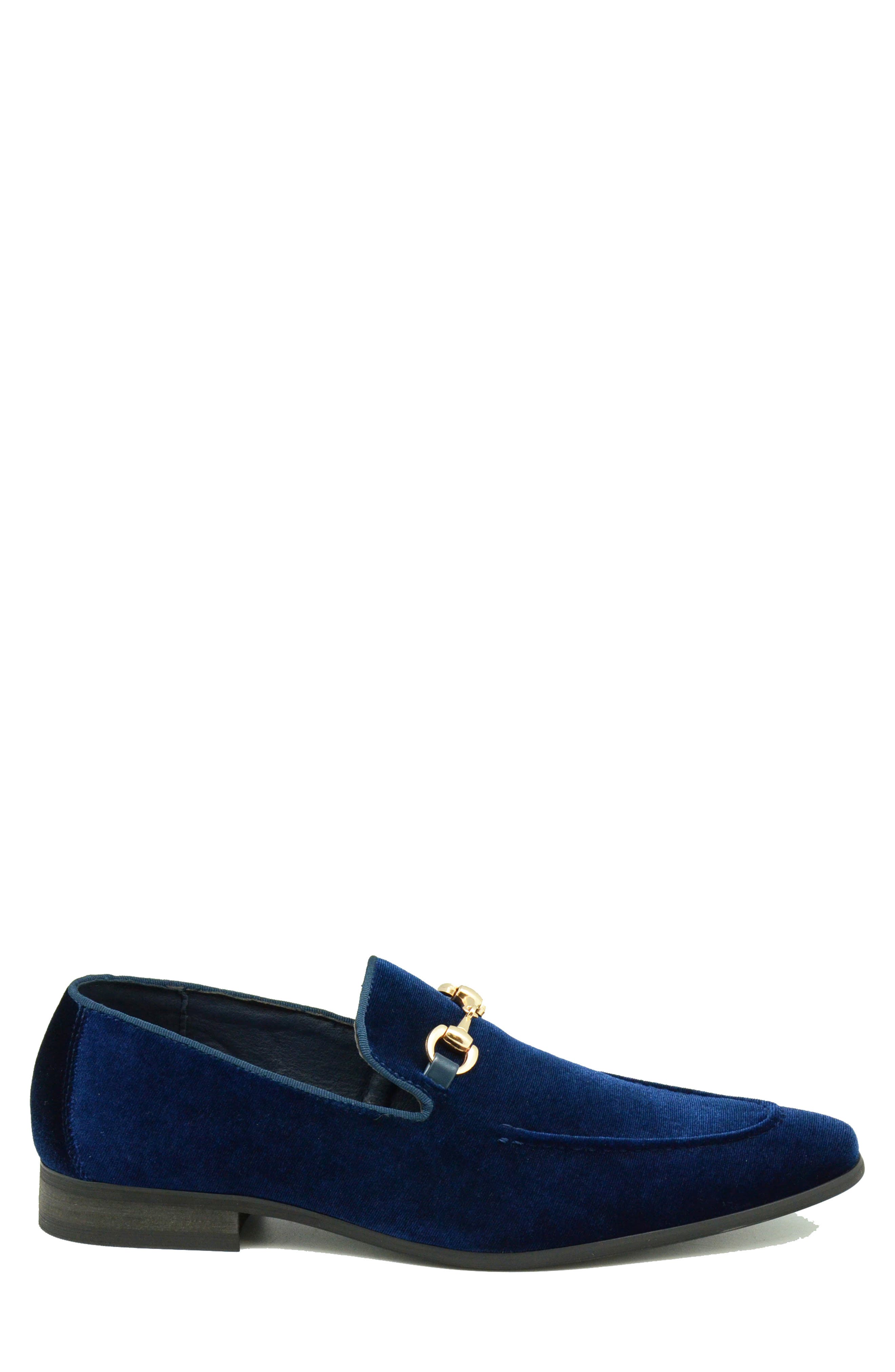 La Milano Barney Bit Loafer, Alternate, color, Navy