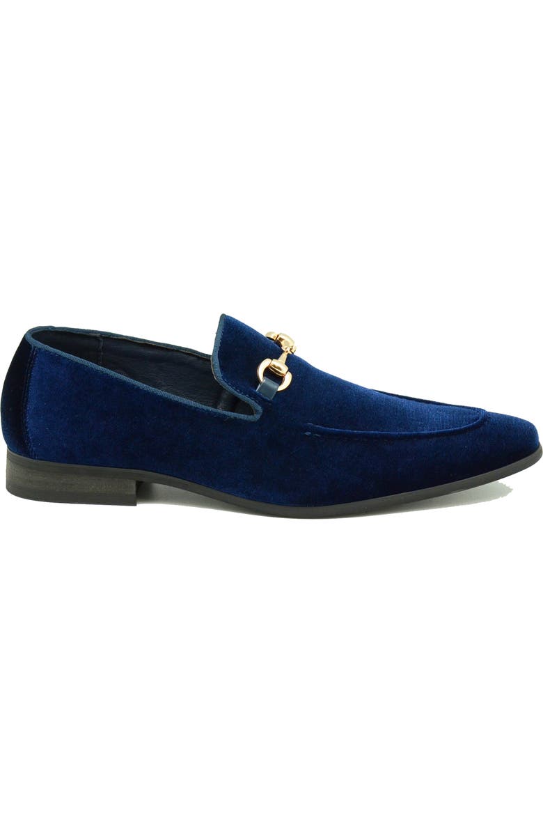 La Milano Barney Bit Loafer, Alternate, color, Navy