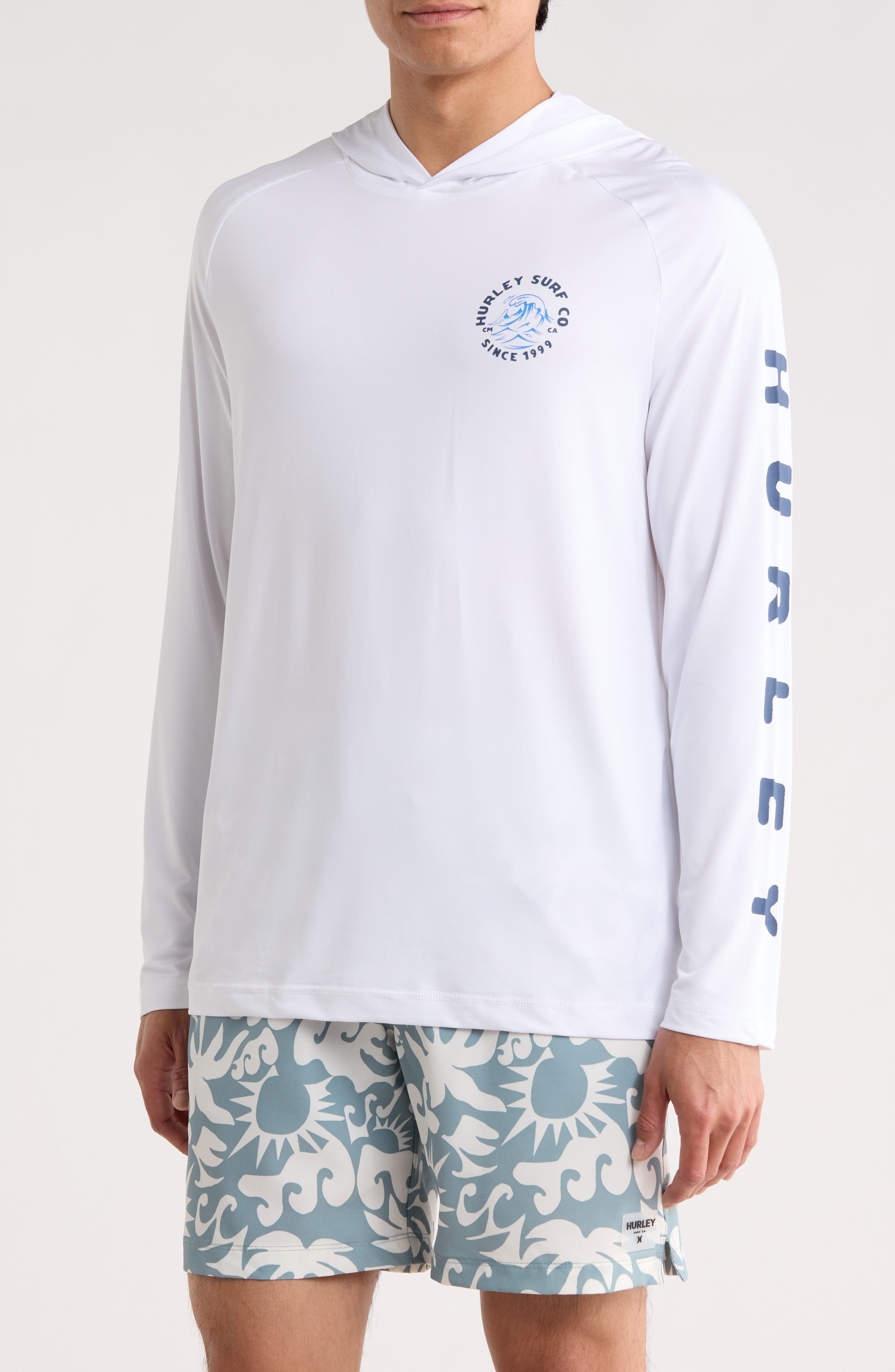 Hurley Logo Hooded Sunshirt