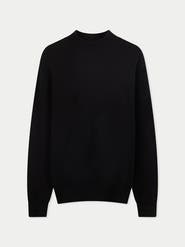 Gobi Cashmere Timeless Mock Neck Cashmere Sweater