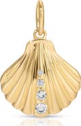 EF Collection Diamond Shell Pendant