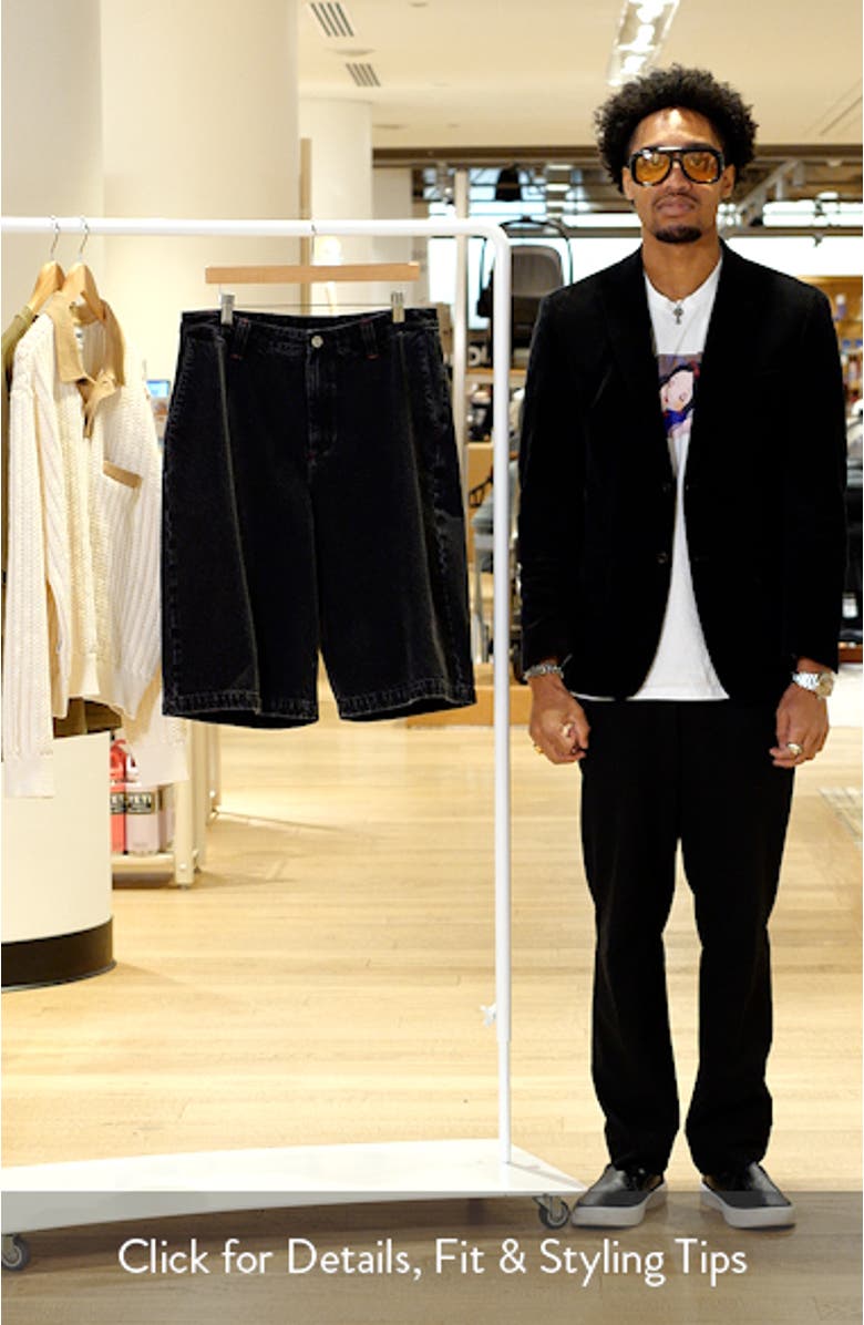 Big Baggy Denim Shorts, sales video thumbnail