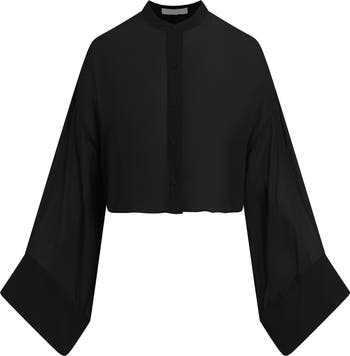 The Belle of the Ball Sheer Button-Up Shirt