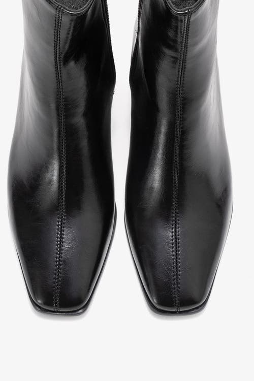 Prologue Shoes Arven Block Heel Boot In Black