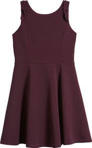 Ava & Yelly Kids' Ruffle Sleeveless Skater Dress