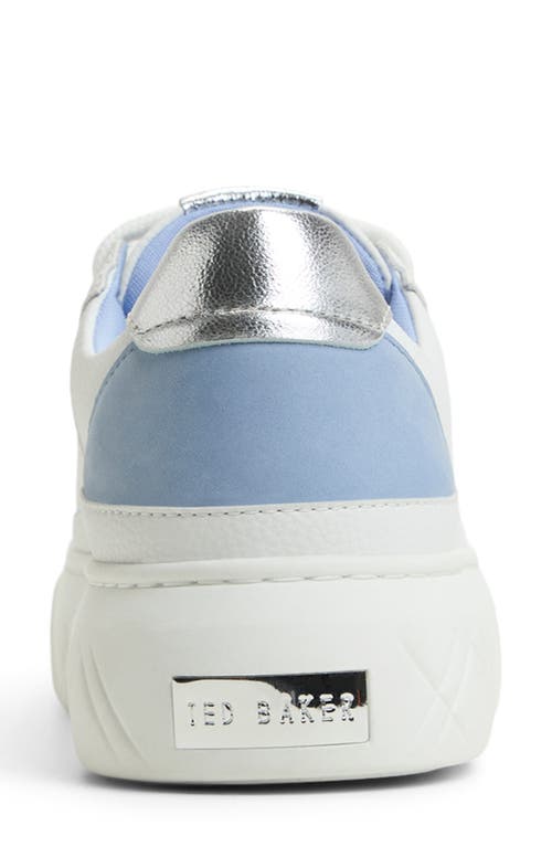 Ted Baker London Adison Platform Sneaker In Light Blue