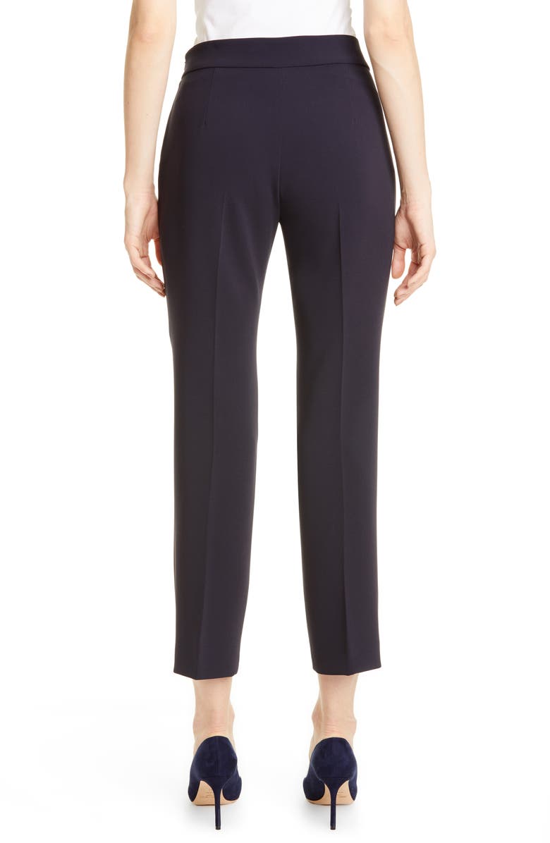 Max Mara Guglia Cady Crop Trousers, Alternate, color,