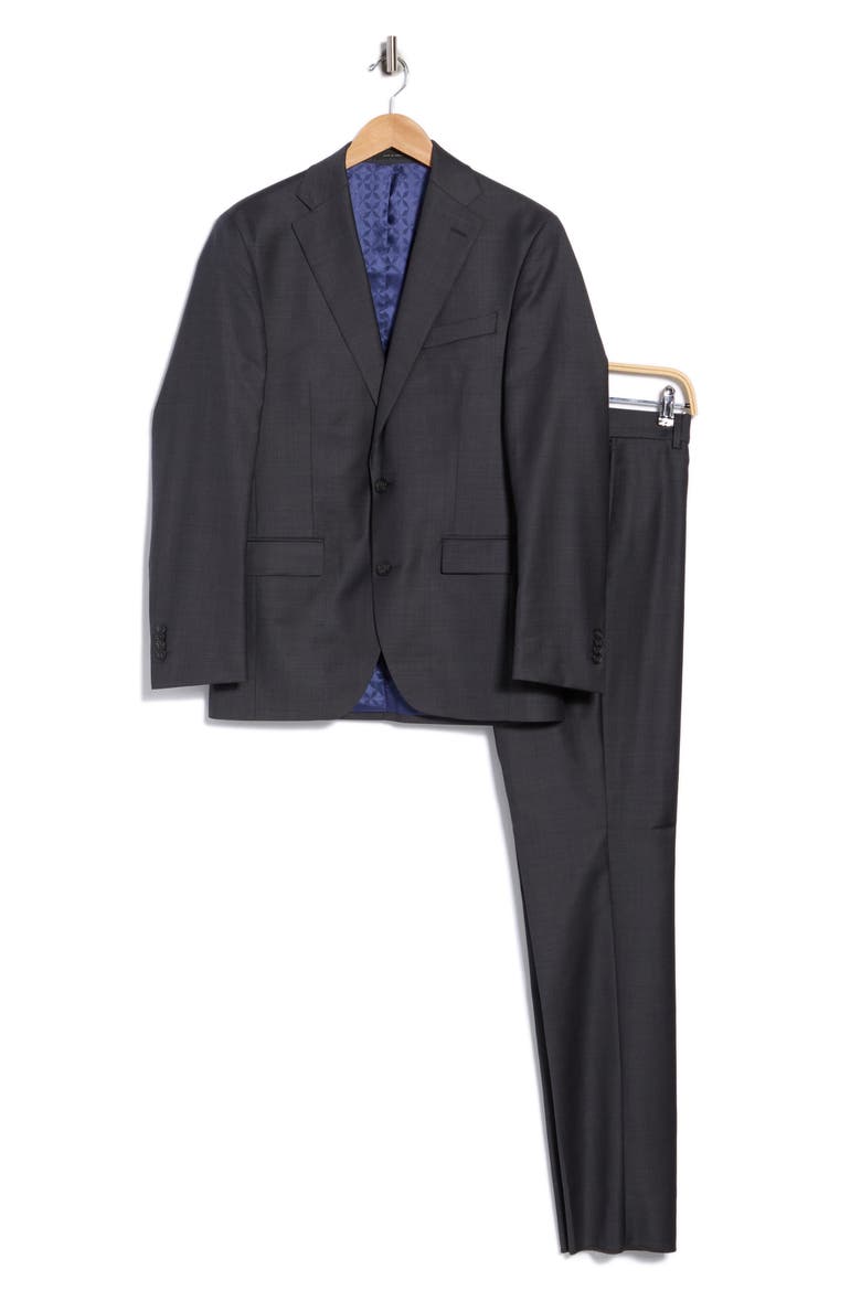 Expo Wool Suit, Main, color, CHARCOAL
