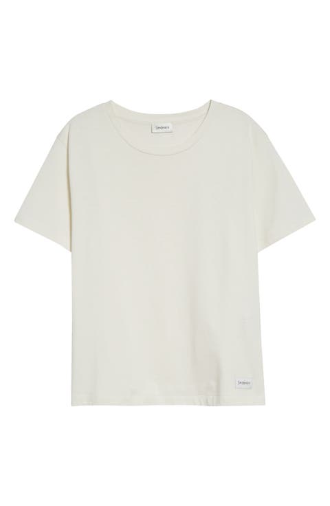 Classic Logo Patch Cotton & Modal T-Shirt