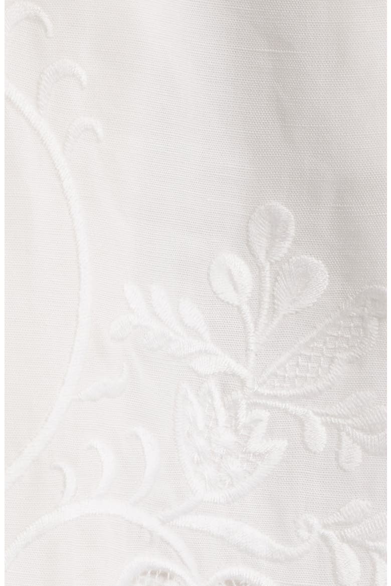 Embroidered Shorts, Alternate, color, WHITE
