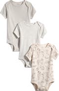 Little Planet 3-Pack Assorted Organic Cotton Bodysuits