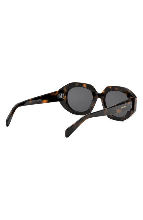 Celine Bold 3 Dots 52mm Geometric Sunglasses