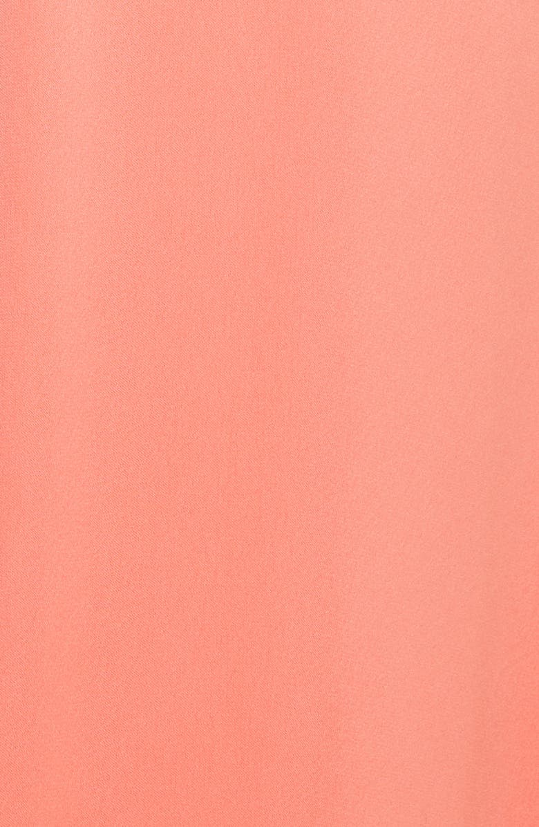 Ramy Brook Becky Plunge Neck Satin Gown, Alternate, color, 