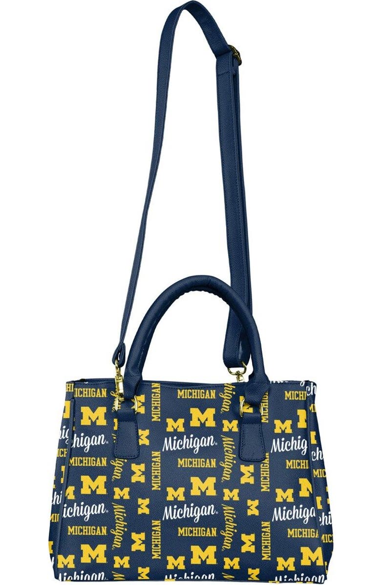 FOCO Michigan Wolverines Repeat Brooklyn Tote, Alternate, color,