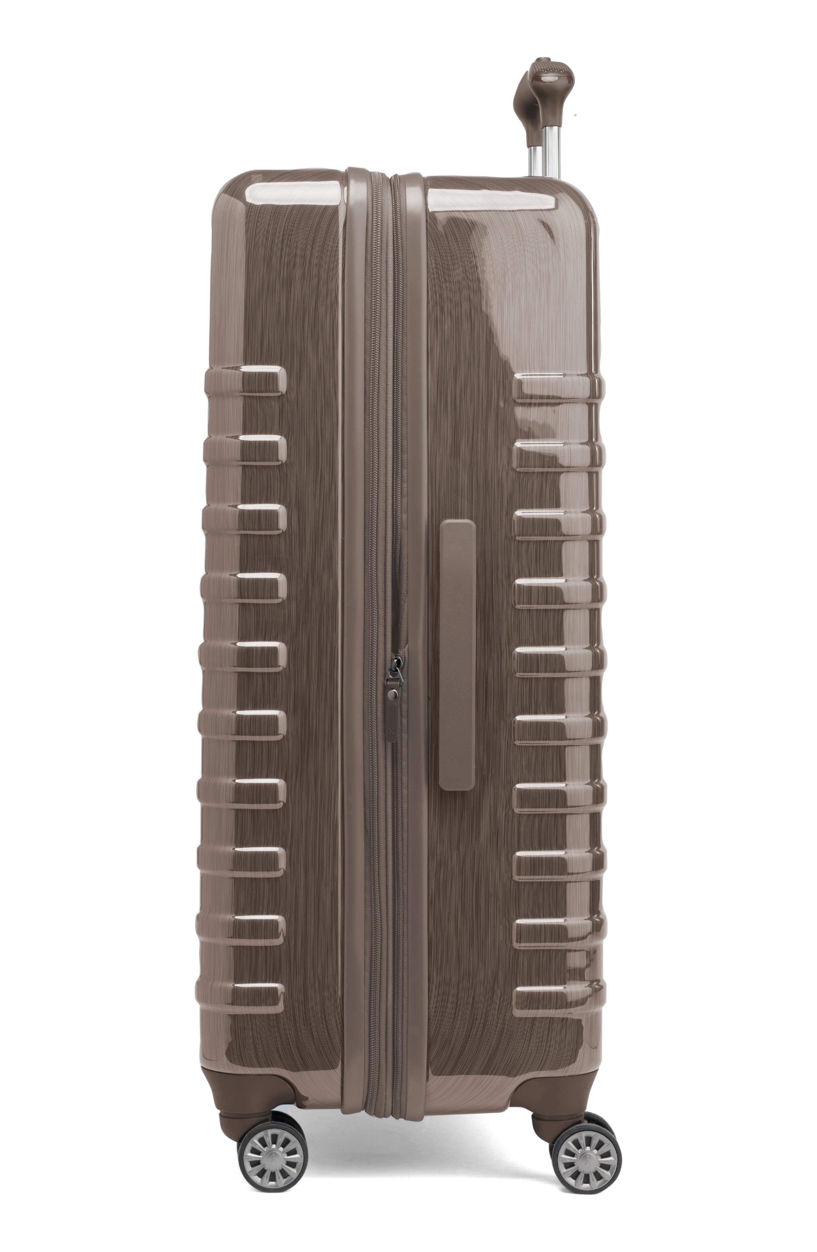 TRAVELPRO Rollmaster<sup>™</sup> Lite 2 28-Inch Expandable Large Checked Hardside Spinner Luggage, Alternate, color, Espresso Black Brushed