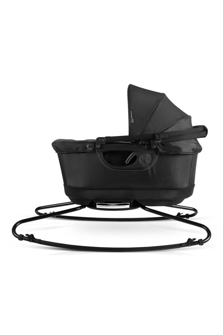 Jog & Lounge Bassinet & Stroller Travel System, Alternate, color, BLACK/ BLACK