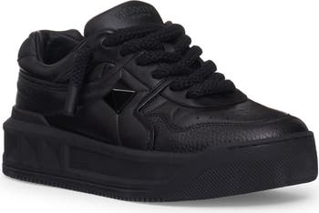スニーカー Valentino One Stud Low-Top Leather Sneaker Low-top One Stud Xl Sneaker In Perforated Nappa Leather for