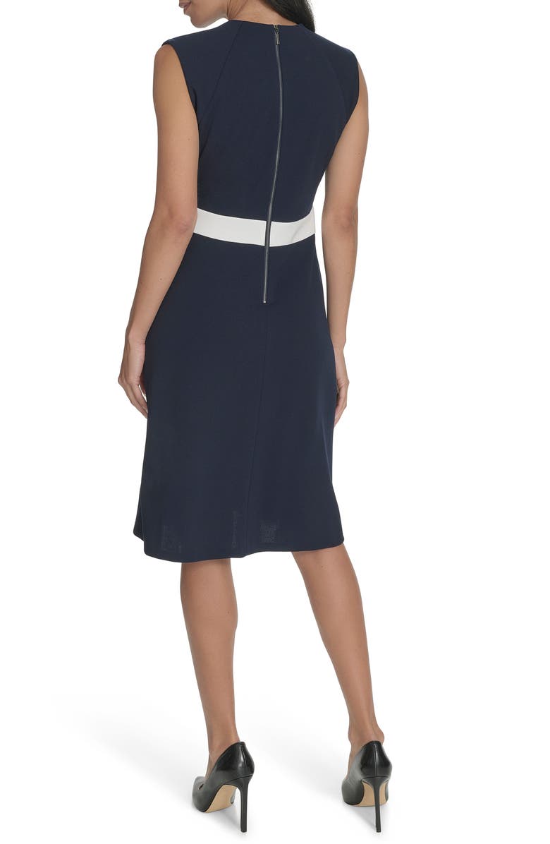 Calvin Klein Colorblock Sheath Dress, Alternate, color,