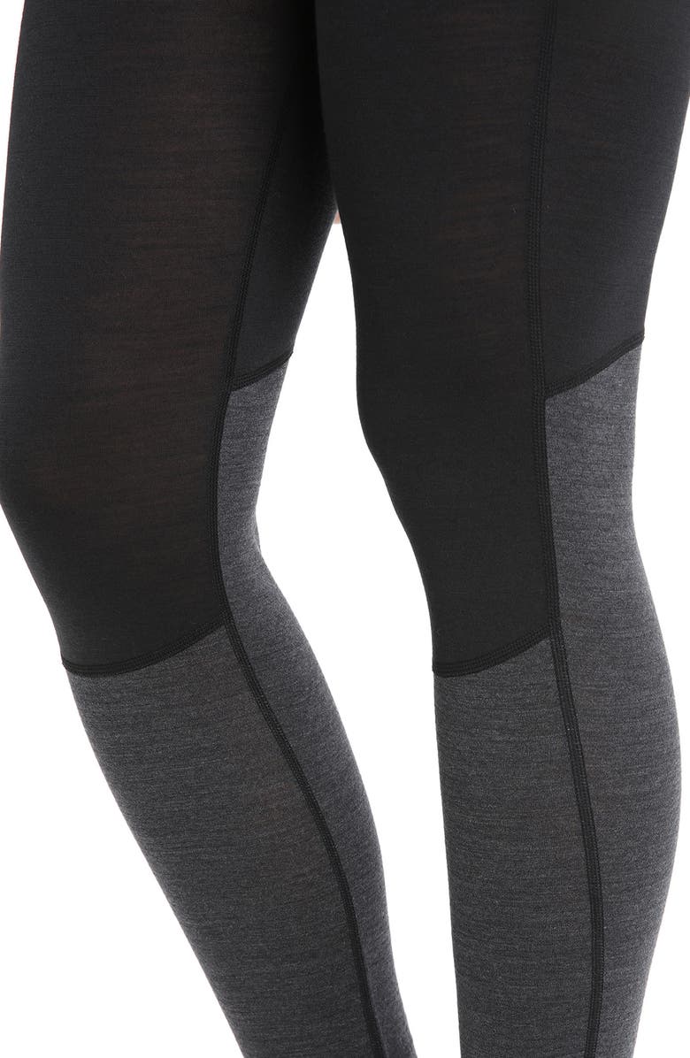 Icebreaker 125 ZoneKnit Tencel<sup>®</sup> Lyocell & Merino Wool Leggings, Alternate, color, 