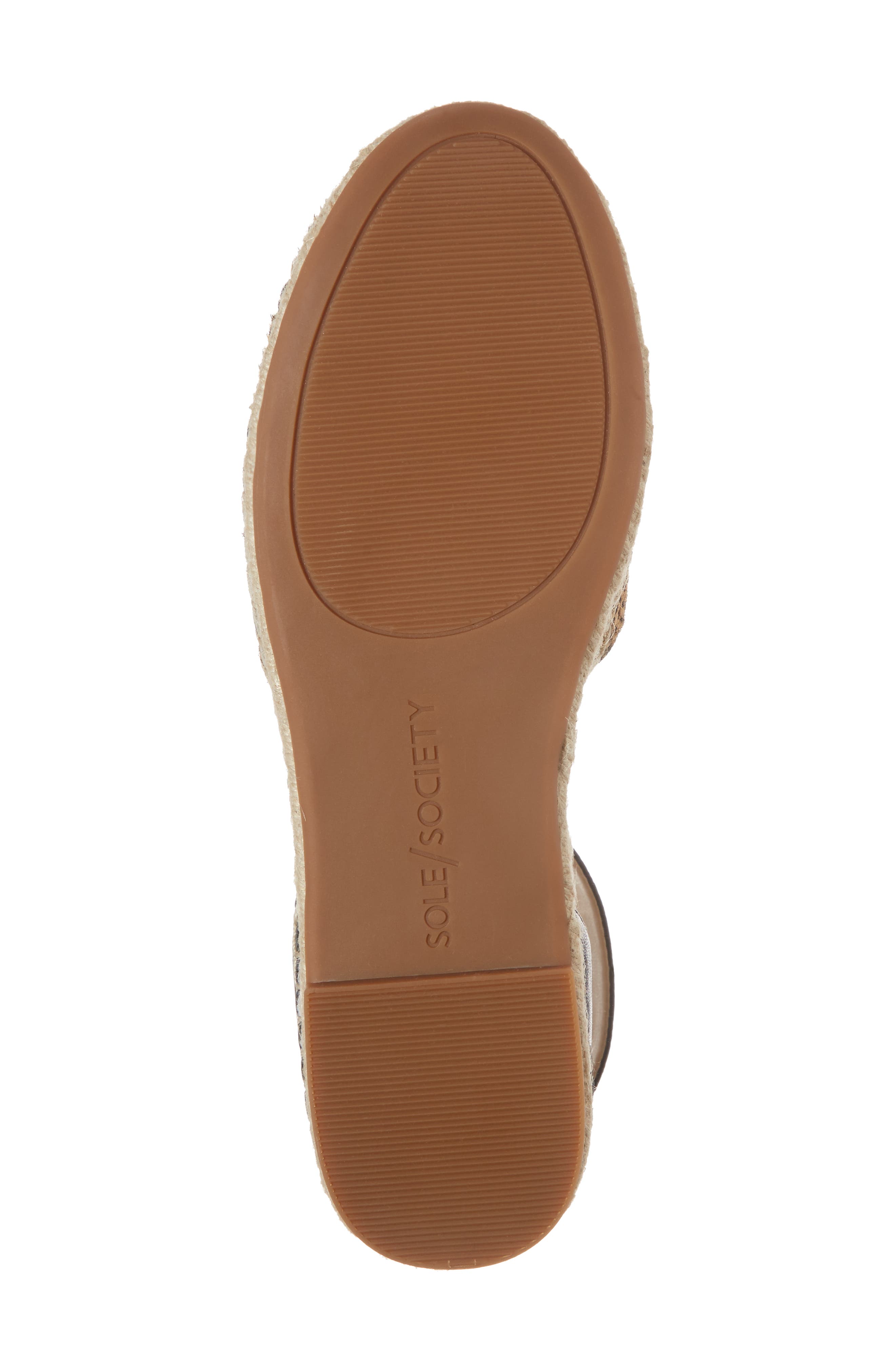 Stacie Genuine Calf Hair Espadrille Sandal, Alternate, color, DOTTED HAIRCALF
