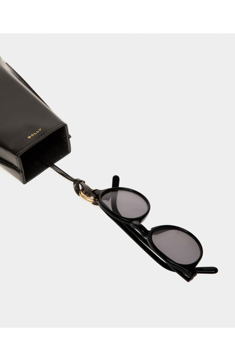 Bally Belle Sunglasses Holder, Alternate, color, Black