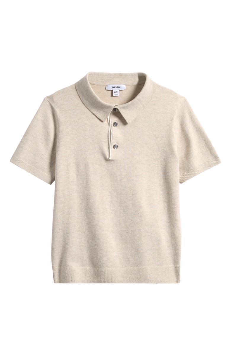 Reiss Kids' Finch Polo Sweater, Main, color, 