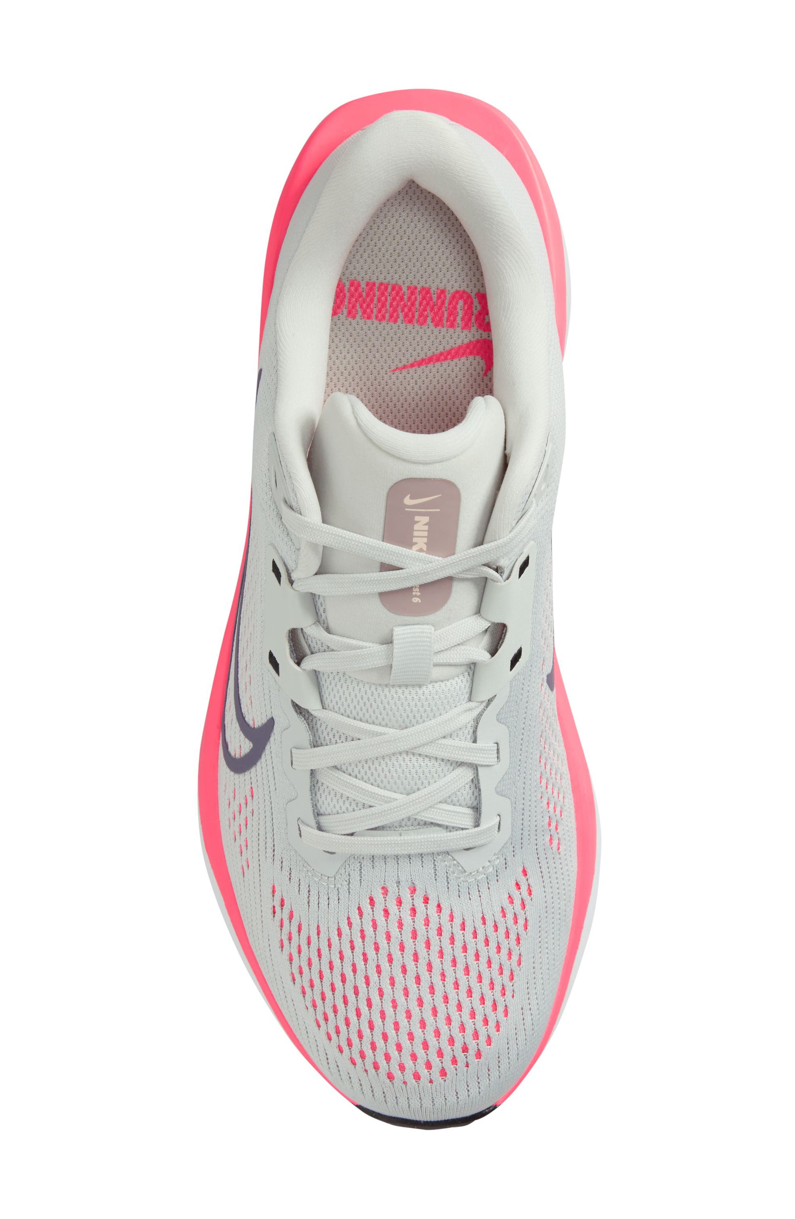 Nike Quest 6 Running Shoe, Alternate, color, Photon Dust/ Raisin/ Punch