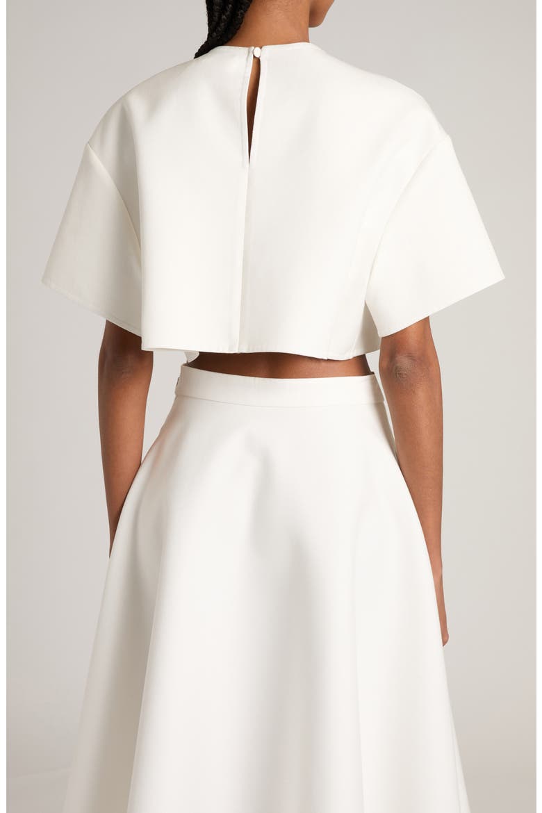 V-Detail Crop Top, Alternate, color, BIANCO