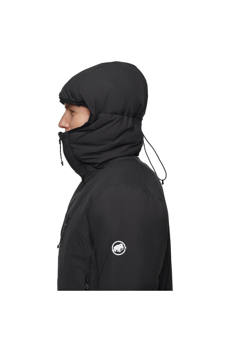 Mammut Rime Pro Belay In Hooded Jacket - Men's, Alternate, color, Black