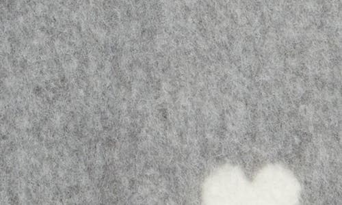 Ami Alexandre Mattiussi Ami Paris Laine Scarf In Gray