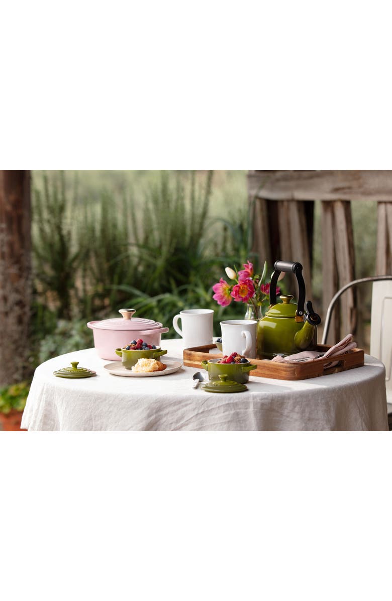 Le Creuset Demi Tea Kettle, Alternate, color, Olive