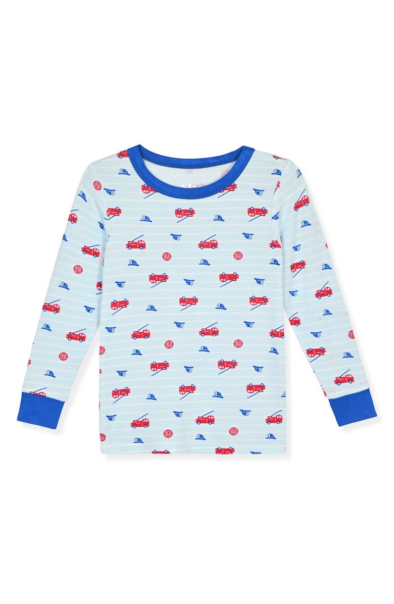 SLEEP ON IT Kids' Assorted 2-Pack Print Fitted Two-Piece Pajamas, Alternate, color, Gray