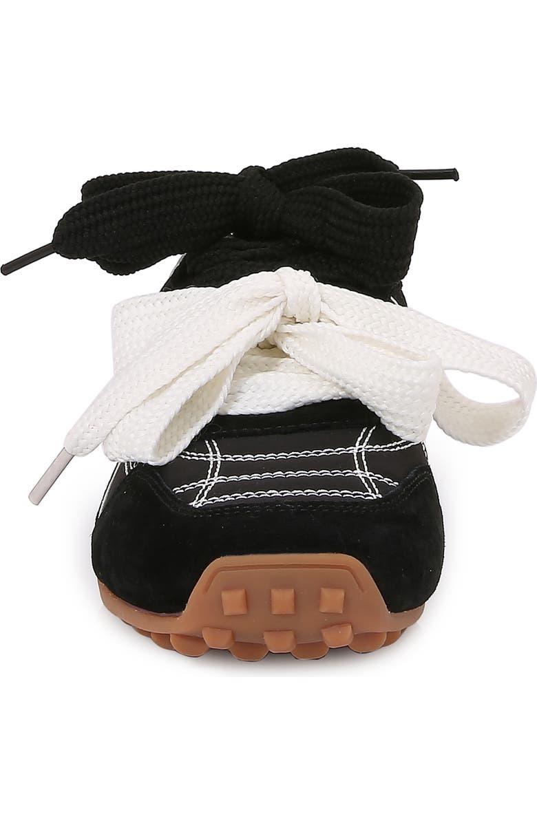 BERNESS Ribbon Lace Sneaker, Alternate, color, Black