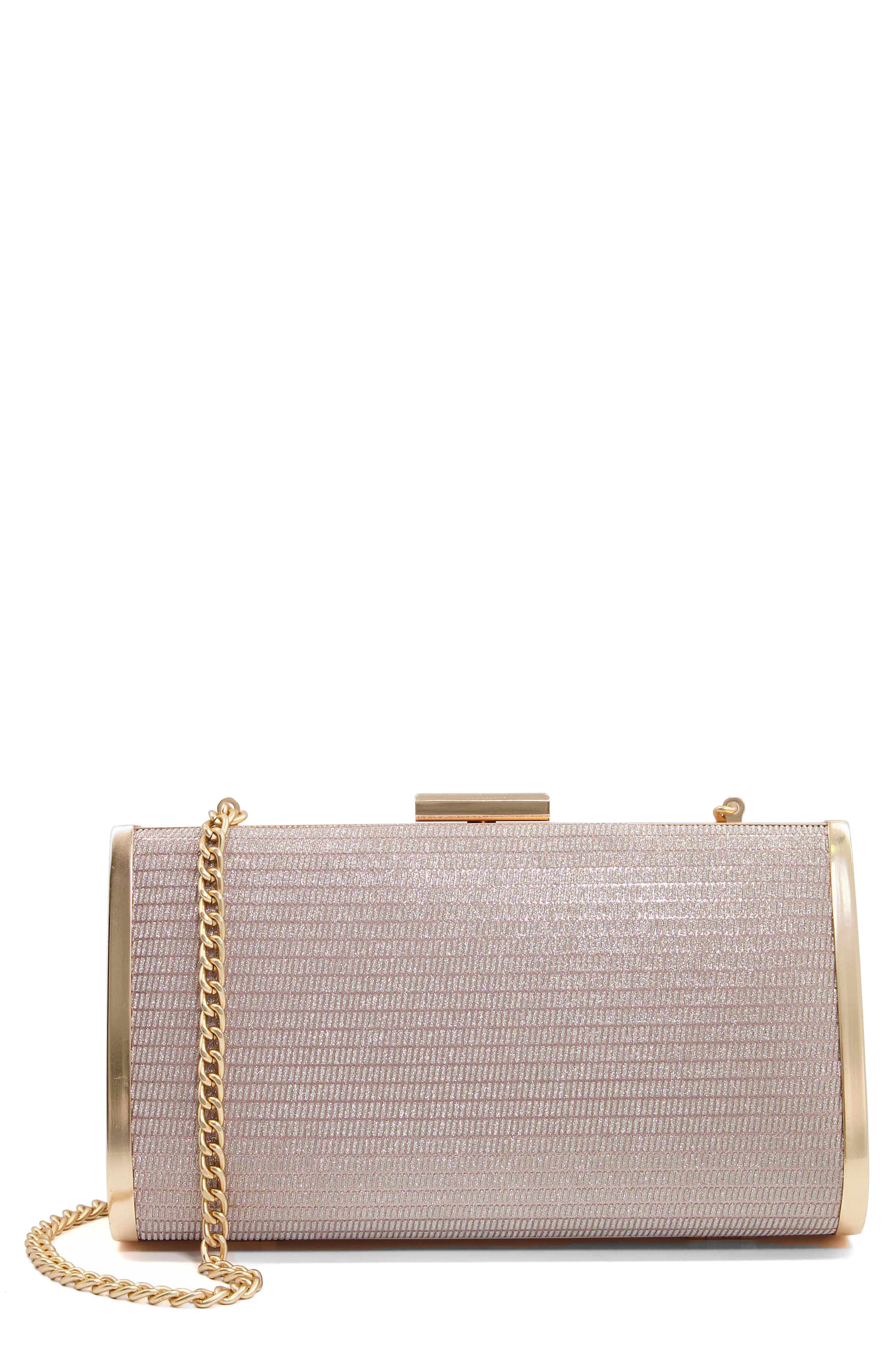 Dune London Blaike Frame Clutch, Main, color, 