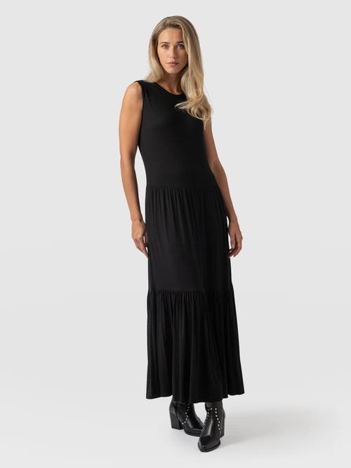 Saint And Sofia Saint + Sofia Greenwich Dress In Black