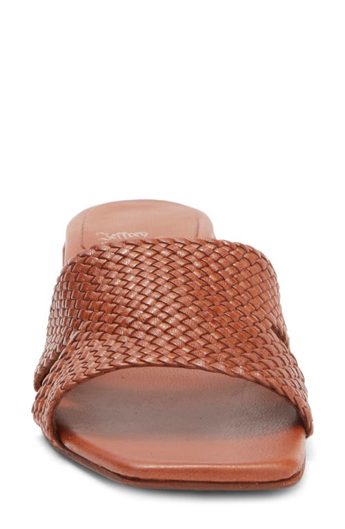 Jeffrey Campbell Coen Slide Sandal In Tan