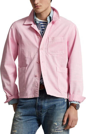 Rustic Twill Shirt Jacket
